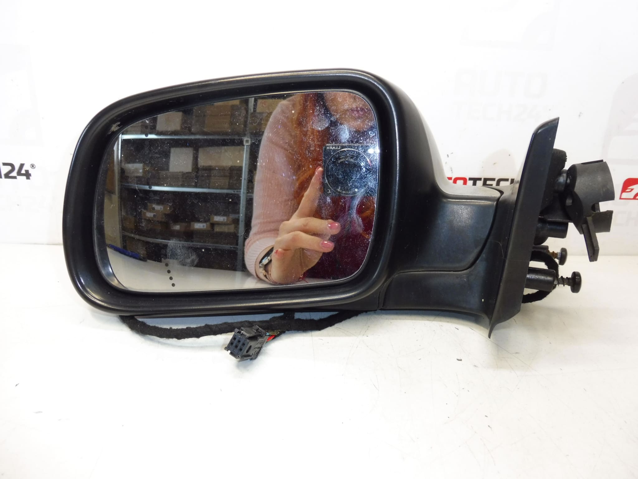 Espejo Retrovisor Izquierdo Peugeot 307 Verde ETSC 8149AW - Imagen 2