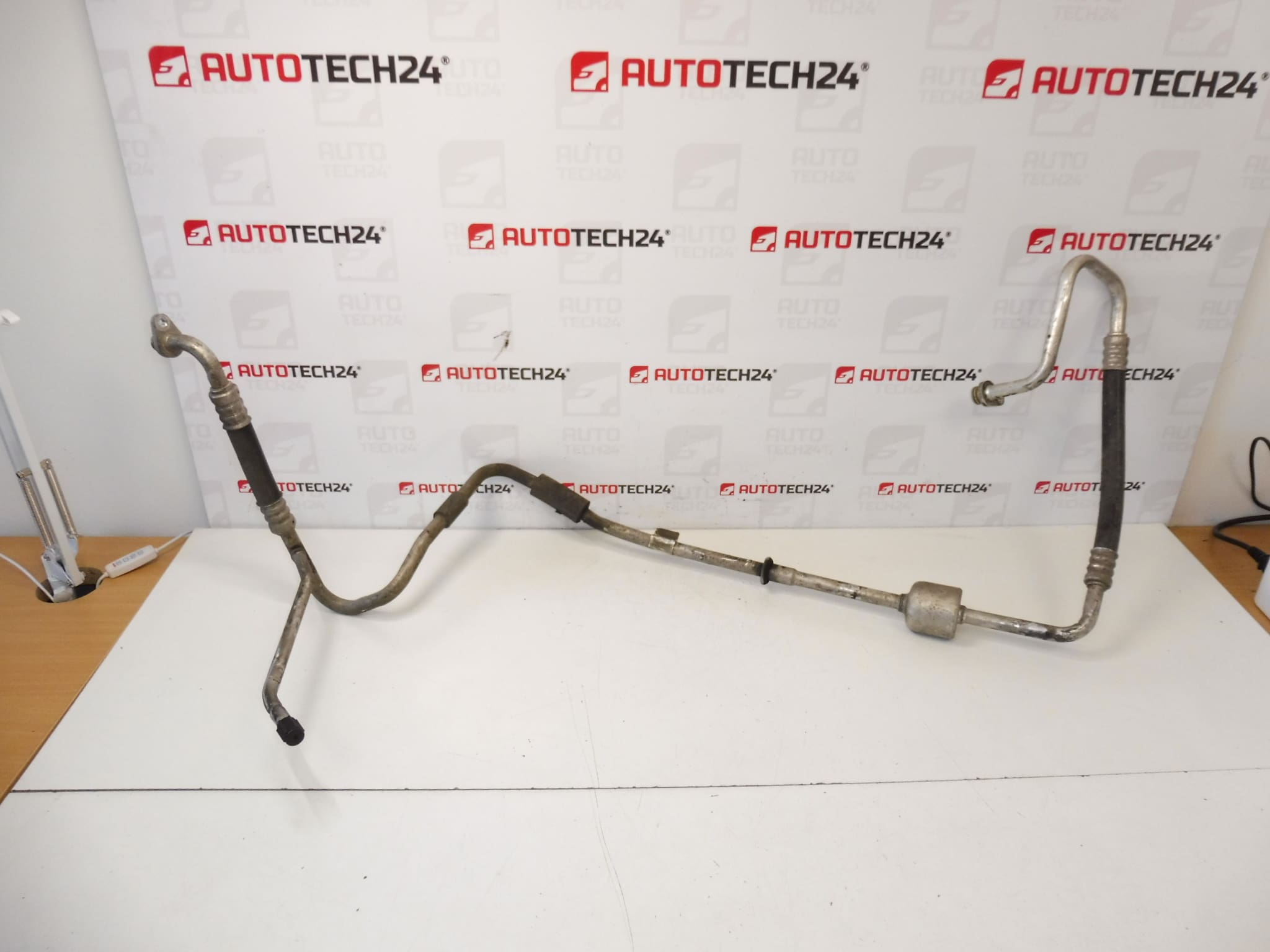 Tubo de Aire Acondicionado Peugeot Citroën 9659576380 647774 6477E9 - Imagen 2