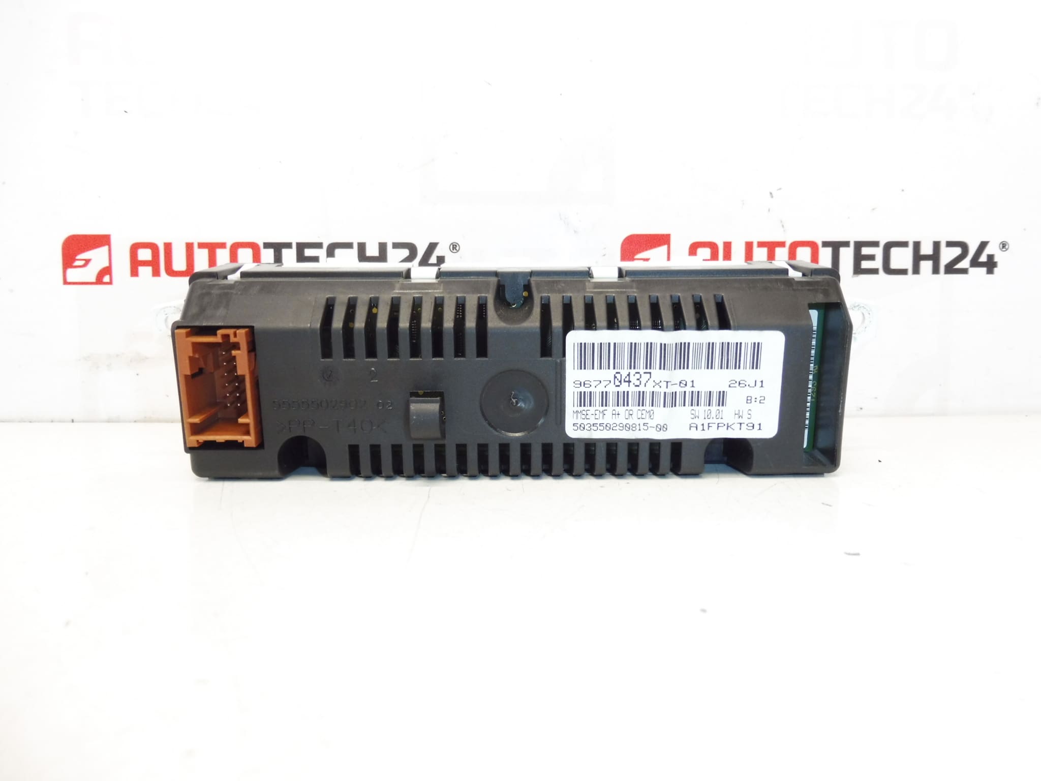 Display De Radio Del Computador Peugeot 207 96770437XT 1607145180 - Imagen 2