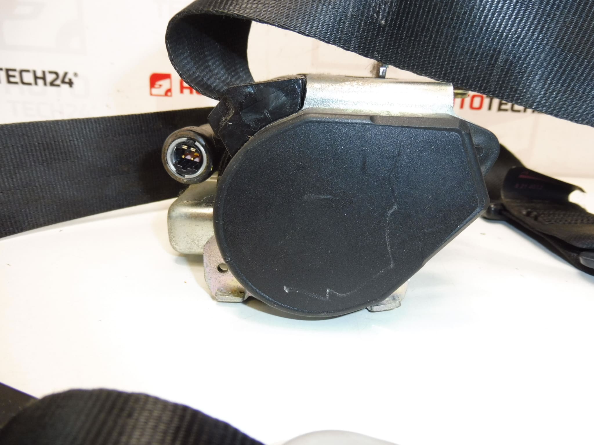 Cinturón de seguridad pyropas izquierdo Peugeot 207 96863758XX 8975CE - Imagen 2