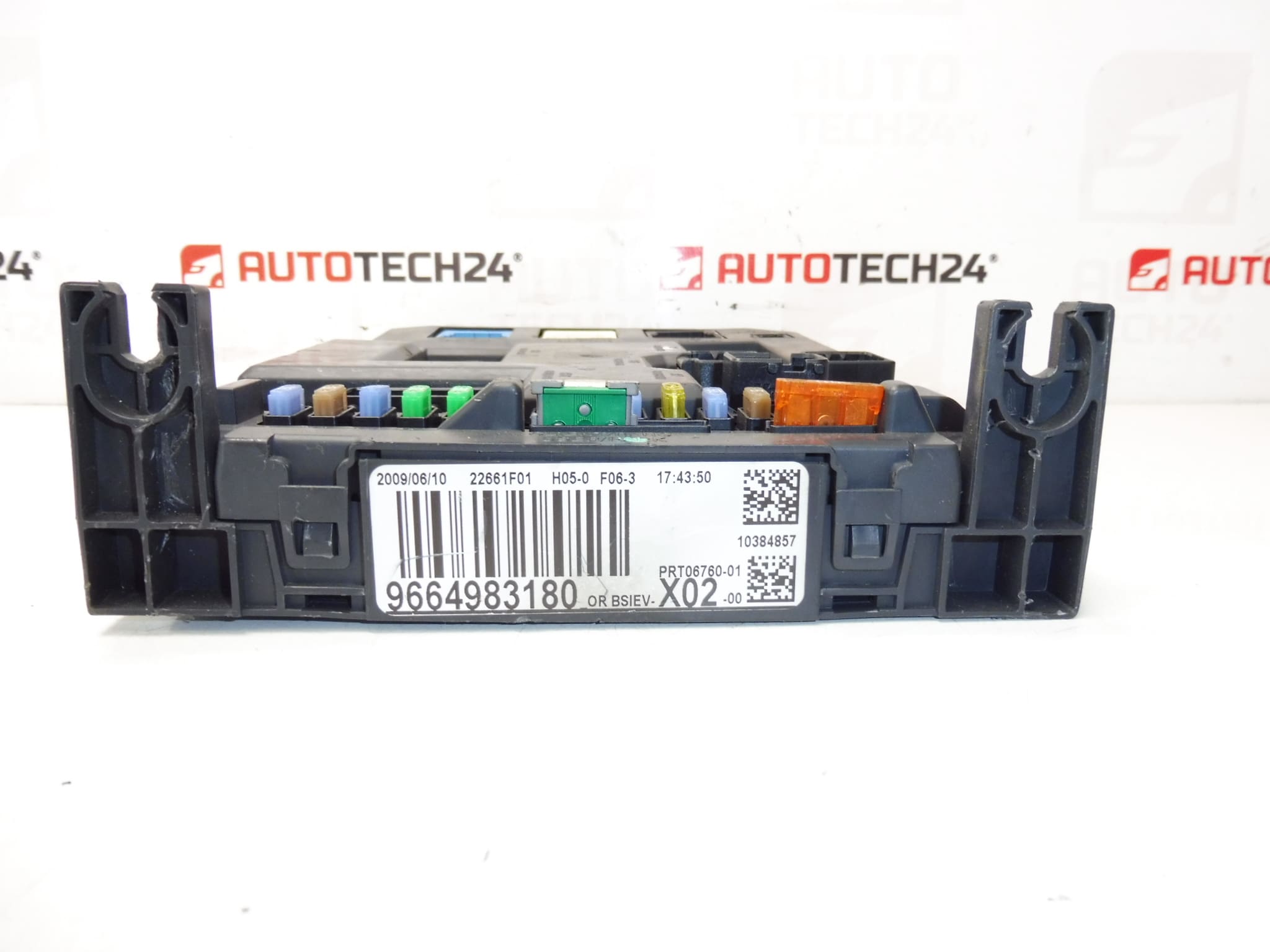 Unidad de Control ECU Valeo BSI X02-00 para Citroën y Peugeot 9664983180 6580SG - Imagen 2