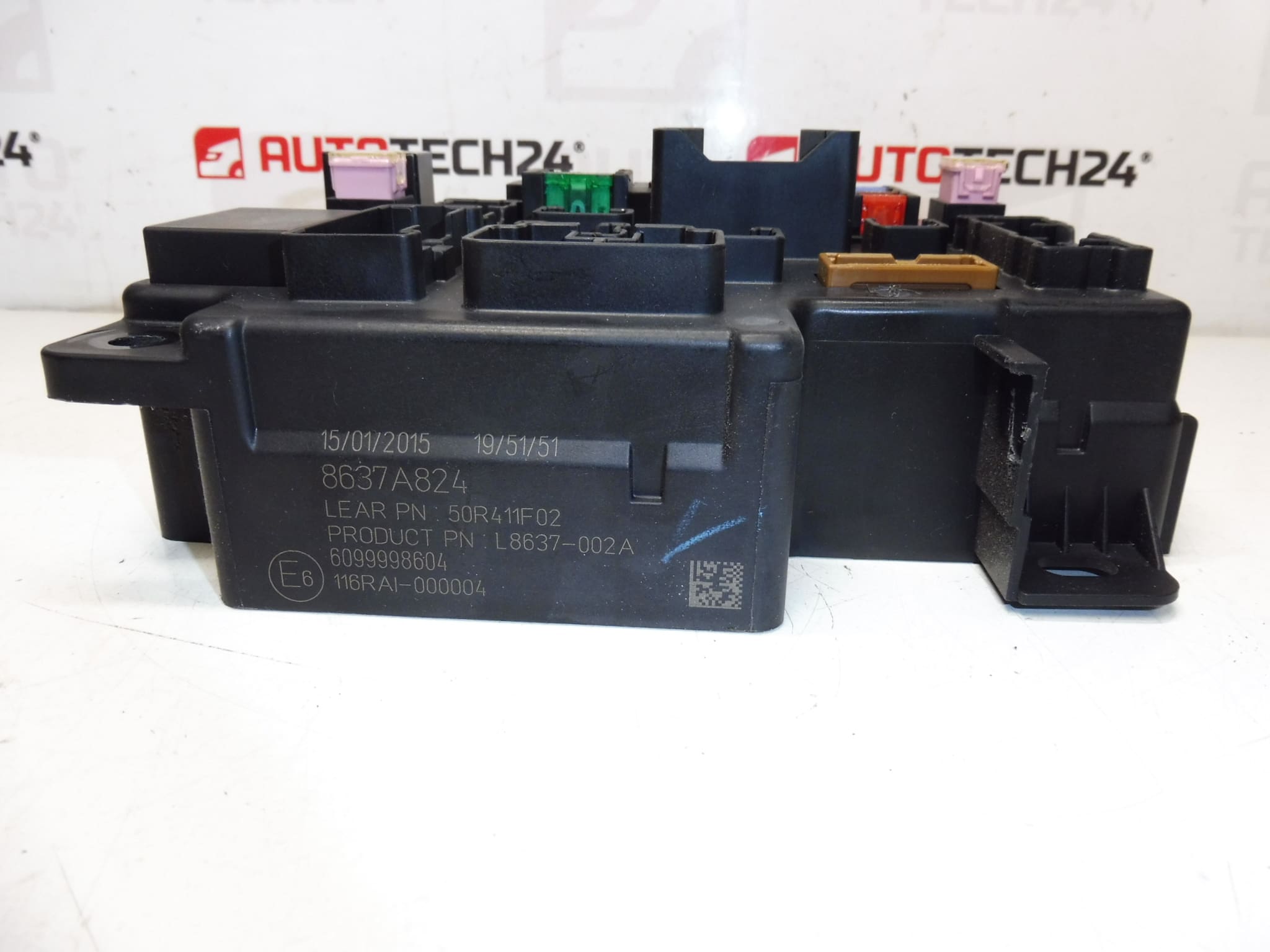 BSI Citroën C-Crosser Peugeot 4007 8637A824 6580WV 6580WT - Imagen 2