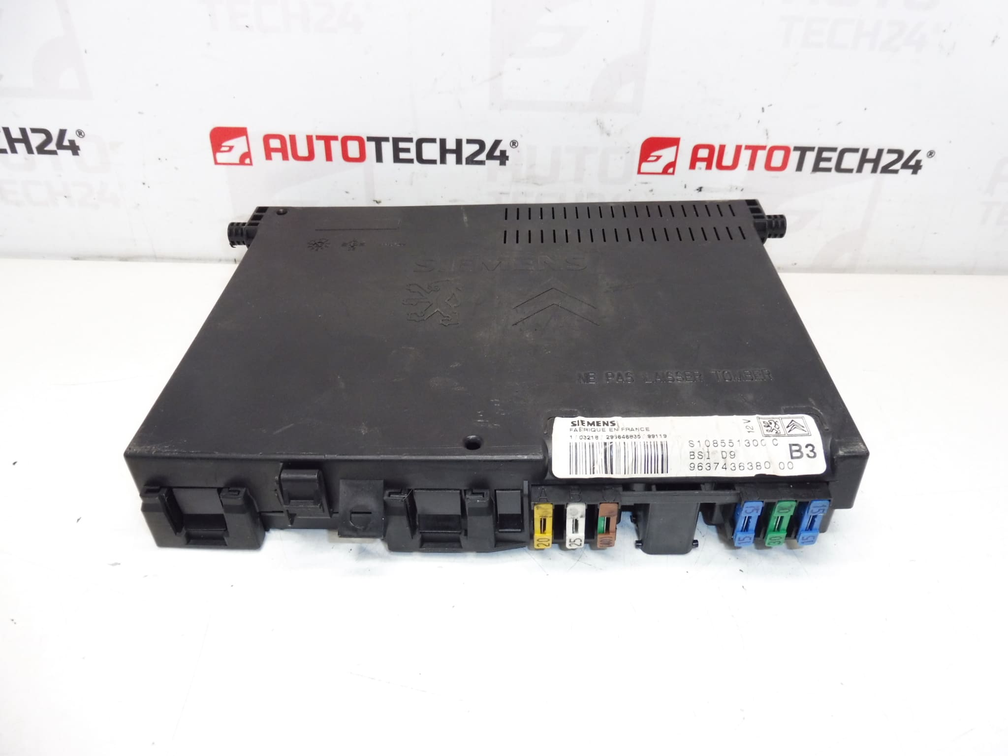 BSI D9 Siemens para Citroën y Peugeot 9637436380 - Imagen 2