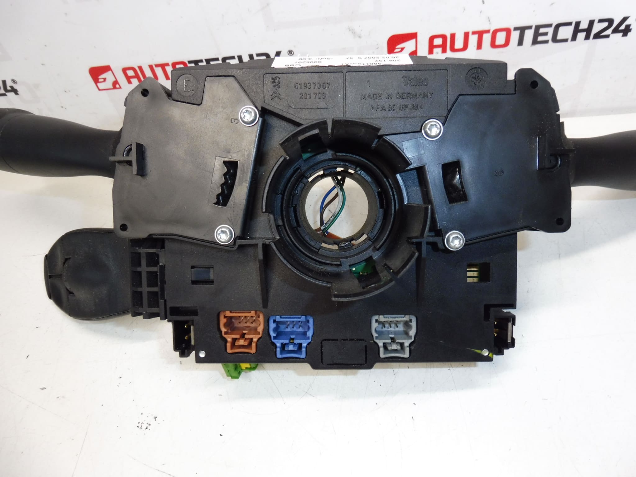 Arnés de cables debajo del volante para Citroën C6 y Peugeot 407 96611306XT 6242T1 - Imagen 2