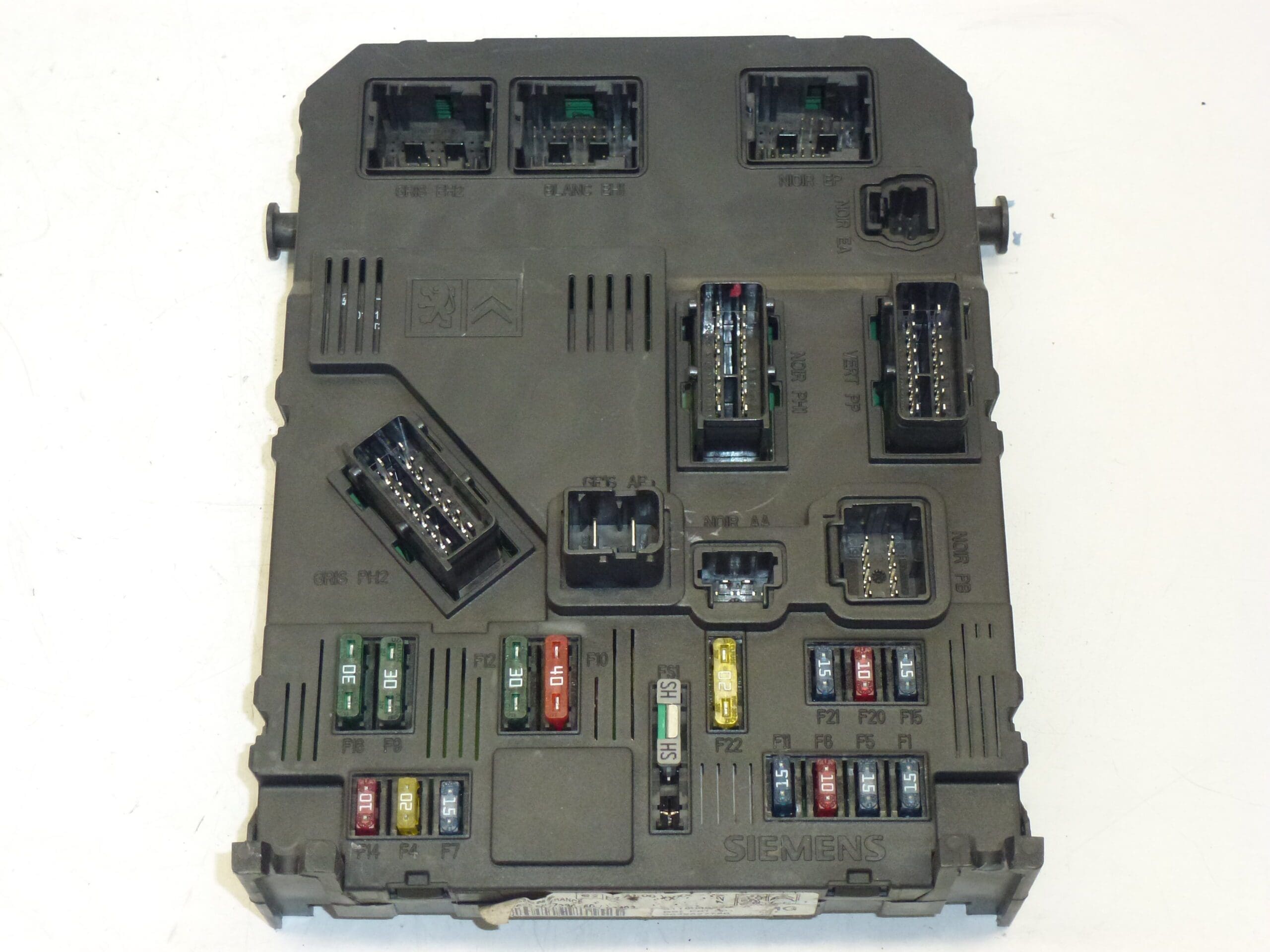 BSI E01-00 Siemens Citroën Peugeot 9649627780 S118085320A - Imagen 2