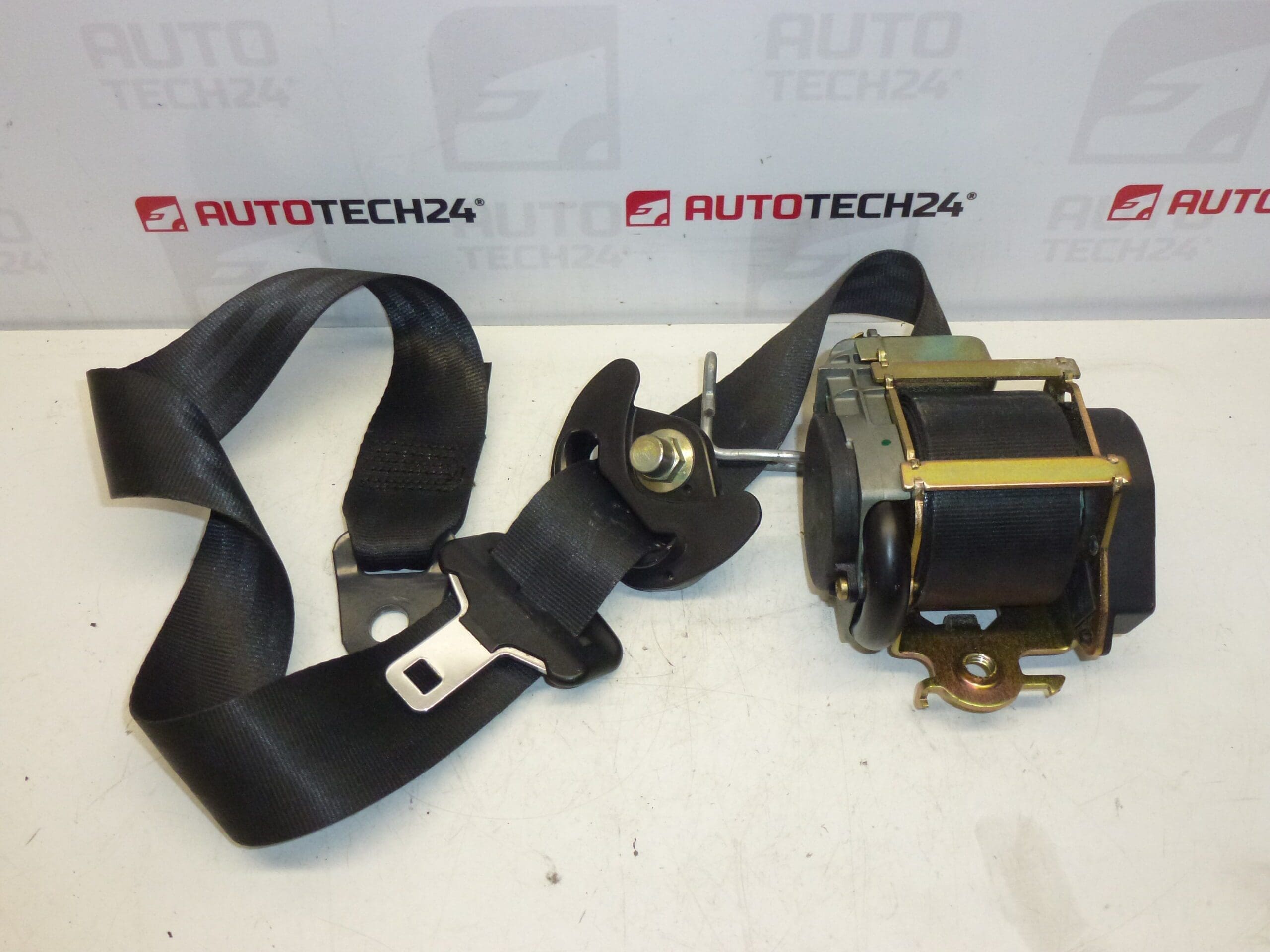 Cinturón Pyro pasajero Citroën C4 5 puertas 96527696XX 8974T5 - Imagen 2