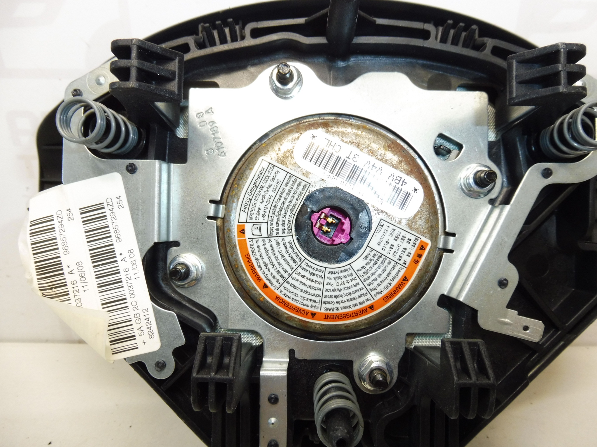 Airbag volante Peugeot 206+ 207 96857294ZD 4112NW