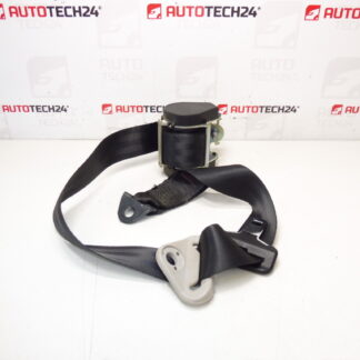 Corturón de seguridad trasero izquierdo Peugeot 207 96587861xx 8975J9
