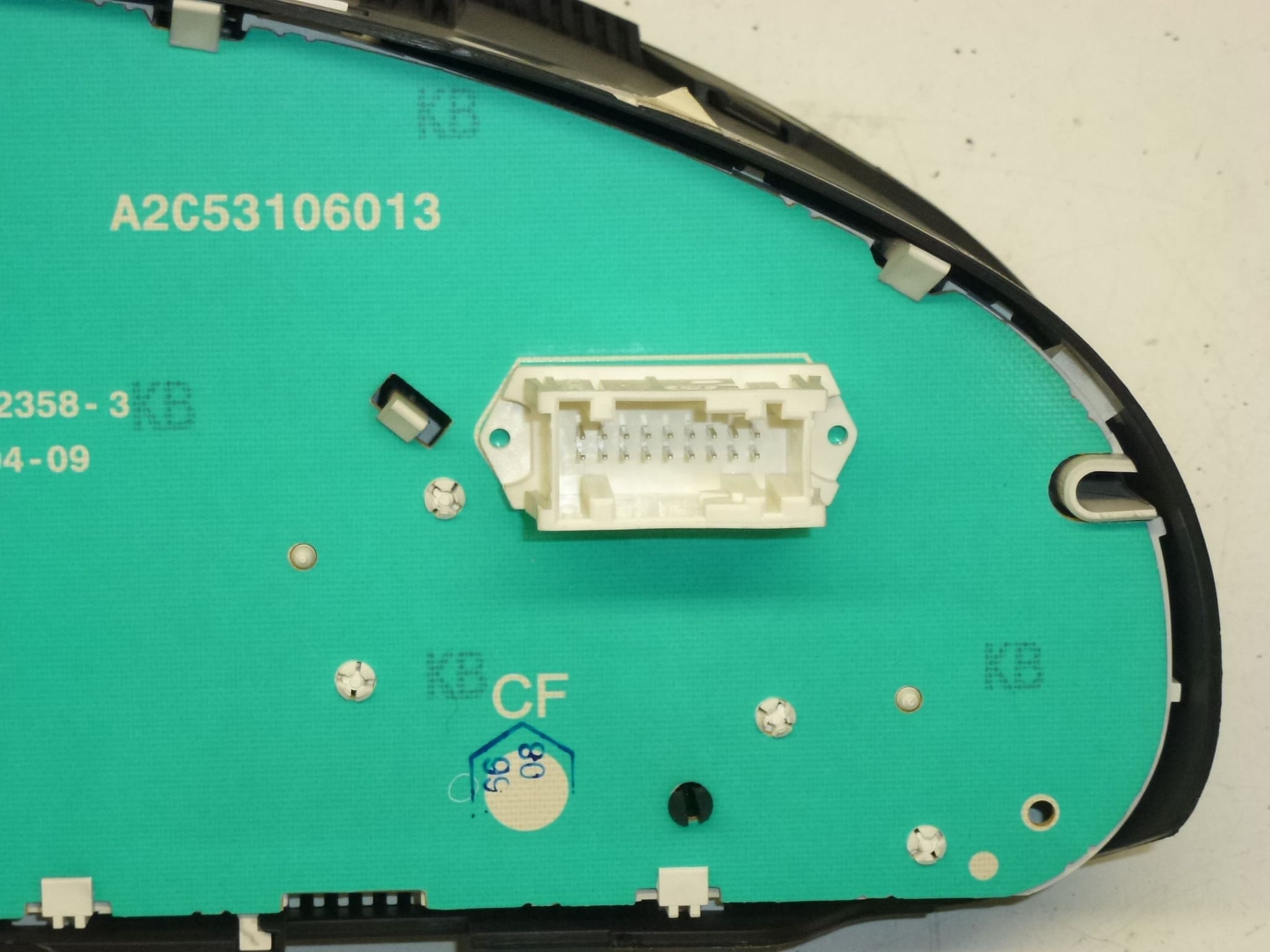 Velocímetro Peugeot 407 kilometraje 280000 km 9664690380 610395 - Imagen 2