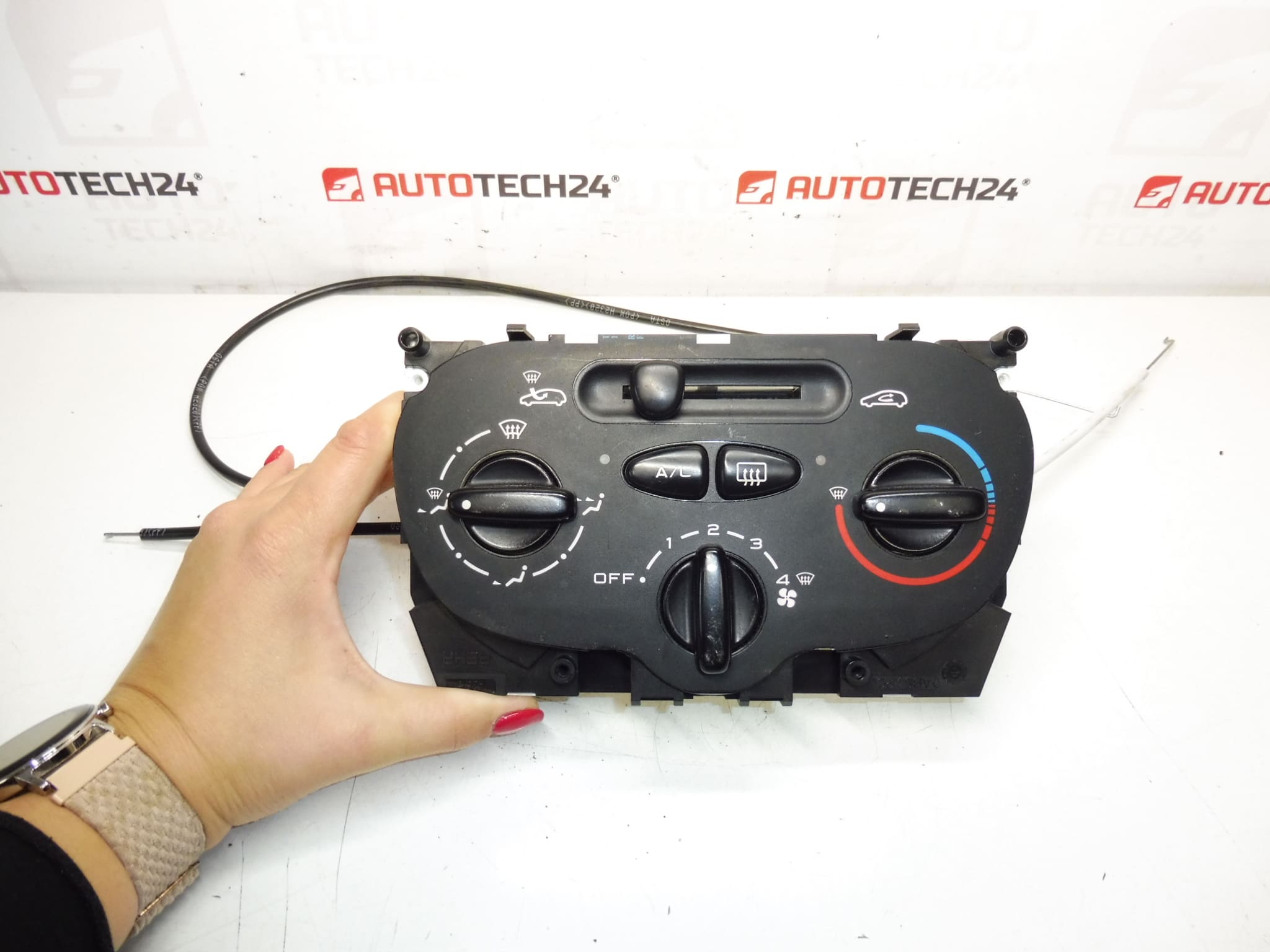 Mando calefacción aire acondicionado Peugeot 206 206+ 6451 EJ 6451 VH 6451EL