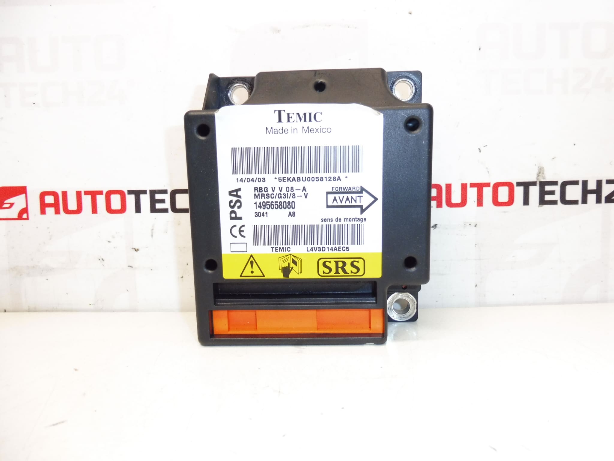 Unidad airbag Citroën C8 Peugeot 807 1495658080 654674