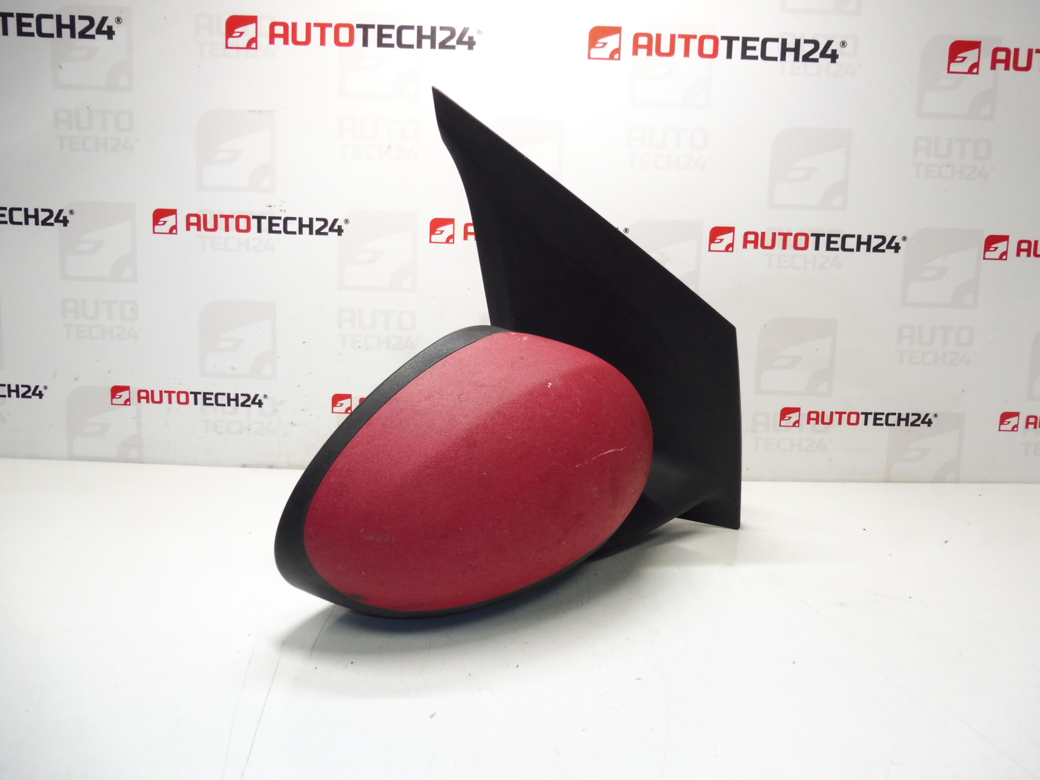 Espejo derecho rojo Citroën C1 Peugeot 107 87910-0H010 87910-0H011