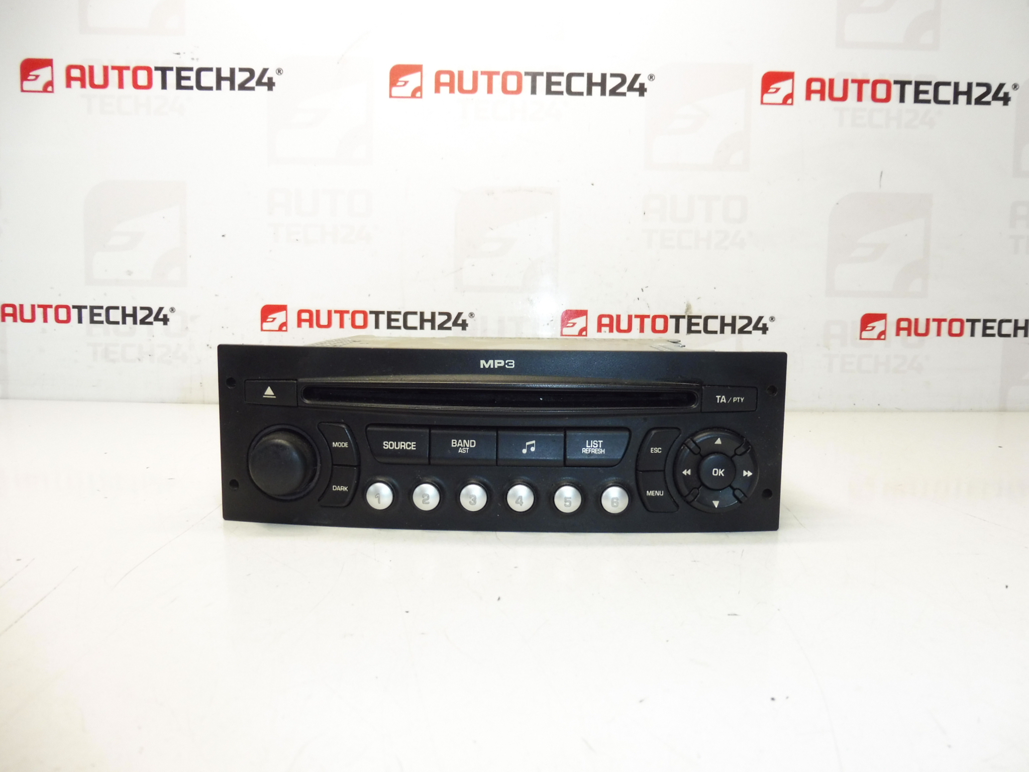 Radio de coche CD MP3 Continental RD4N1M-03 Citroën Peugeot 96662669XT