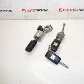 Juego de cerraduras y 3 llaves Citroën Peugeot 4162KF 4162KC