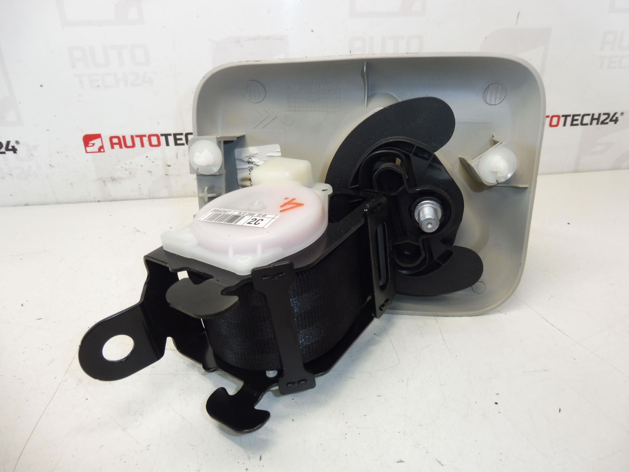 Cinturon seguridad central trasero Citroën C4 Picasso 9654438077 8974XR - Imagen 2