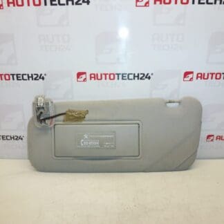Parasol del conductor Peugeot 407 izquierdo 8143NZ