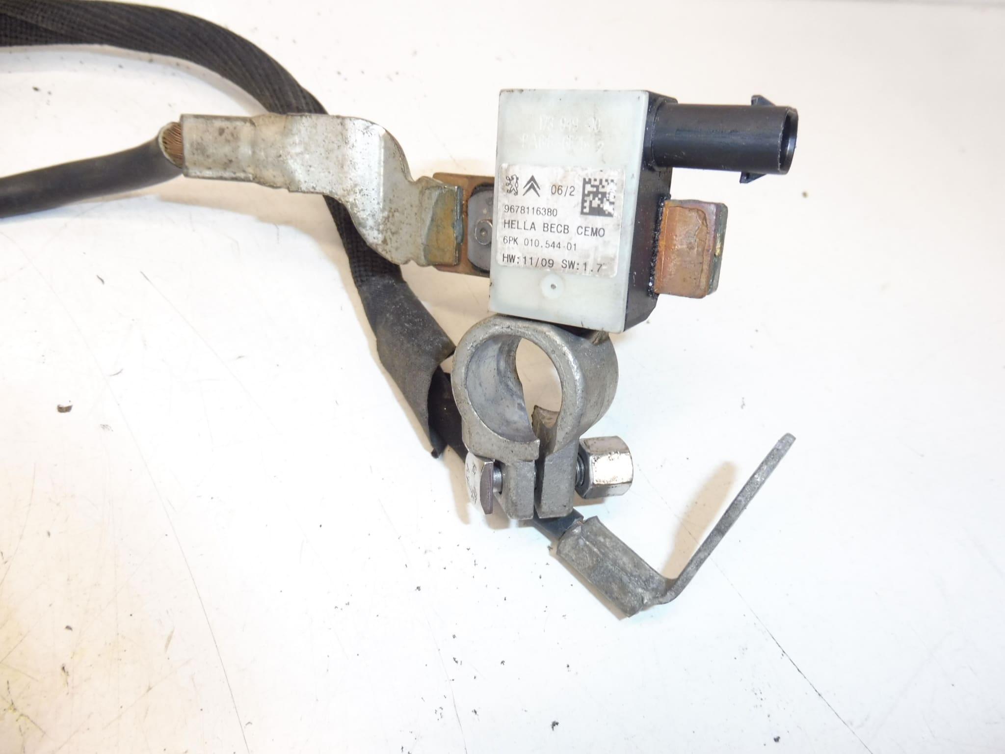 Arnés negativo del motor Peugeot 9803673280 9678116380 5638WH - Imagen 2