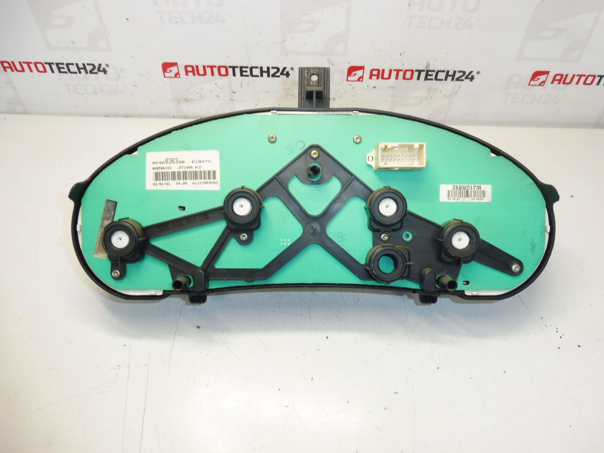 Velocimetro 176 mil km Peugeot 206 9648836380 6104TX - Imagen 2