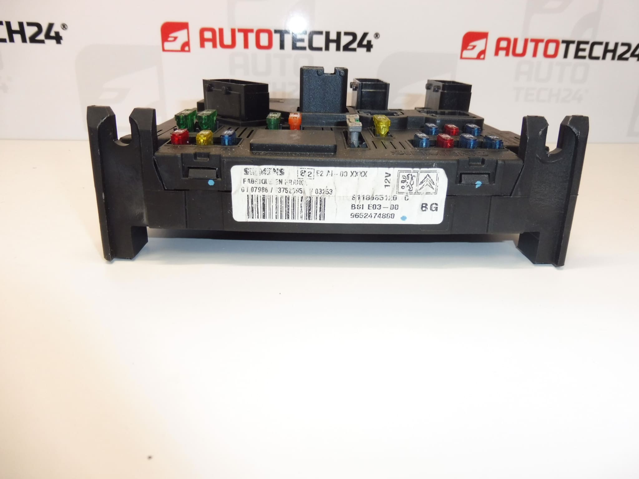 Unidad De Control ECU Siemens BSI E03-00 Citroën Peugeot 9652474880 S118085120